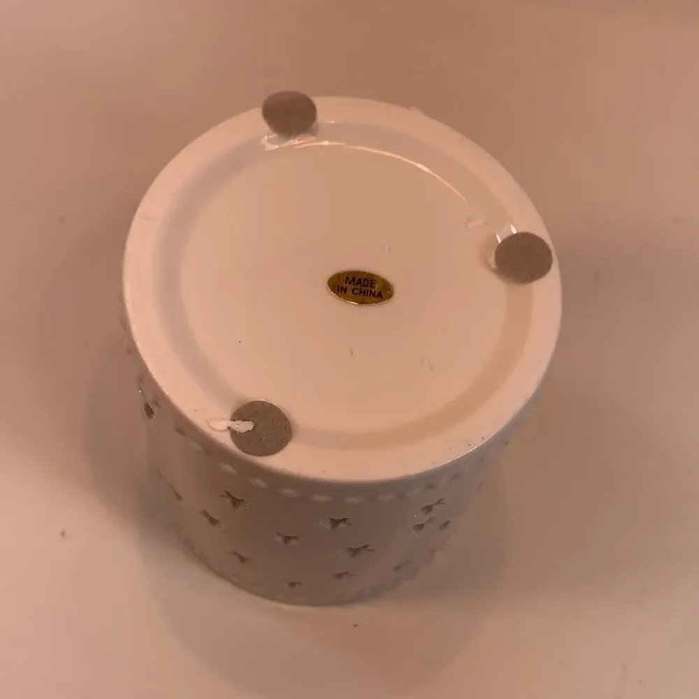 Gold Canyon Clay Of Earth  Natural Glaze By Hand Unique Mini Starry Holder New